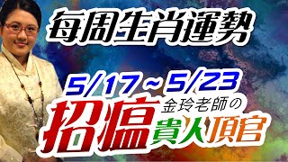 小滿開運。2021生肖運勢週報｜5/17-5/23｜金玲老師（有字幕）