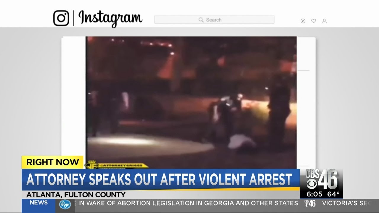 Video Surfaces Of Controversial Arrest Of Woman By Atlanta Police ...