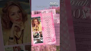 Deborah Lynn Maddox Funeral Program Design - Large Single Fold