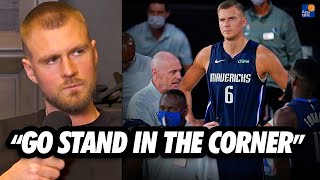 Kristaps on Being Told to "Go Stand In The Corner" in the 2021 Playoffs