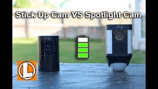 Ring Stick Up Cam VS Spotlight Cam Battery - Comparison of Price, Features, Video and Audio Quality