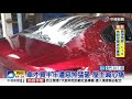 2惡煞闖民宅潑漆砸車 警報突響落跑慘摔│中視新聞 20201118