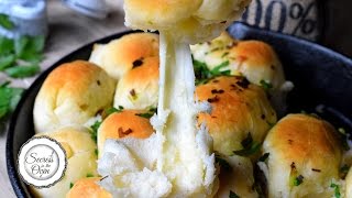 Garlic Cheese Bombs