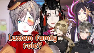 If Luxiem was a family, what role they would be? | NIJISANJI EN Clips