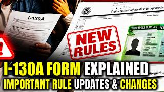 i130a Form for Spouse Explained: Important Rule Updates & Changes Marriage Green Card Rules | I-130