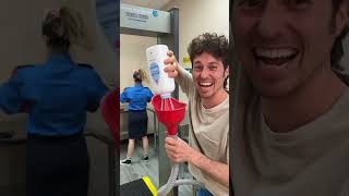 He played a prank on TSA #pranks #viralreel #comedy