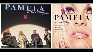 Pamela Anderson, Brandon Thomas Lee & director Ryan White discuss Pamela, A Love Story