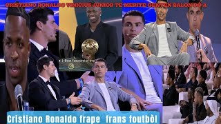 Cristiano korije Kaye L'UEFA Vinicius Junior kontan sa CR7 di meyè jwè mond lan pale