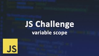JS Interview Challenges - variable scope (Arabic)