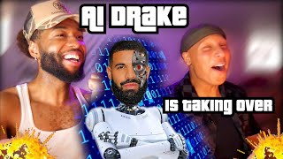2 NEW DRAKE AI SONGS - Heart on my Sleeve & Winter's Cold REACTION (FUNNY)