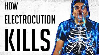 How Does ELECTROCUTION Kill You ( AC vs DC )