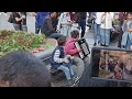 kids perform at the bustling knez mihailova street on a sunday evening belgrade serbia