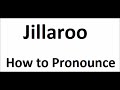 How to pronounce Jillaroo||How to say Jillaroo||Jillaroo Pronunciation||ABDictionary