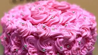 | | 1 KG Roses cake | |(ഒരു കിലോ വെയിറ്റ് വരുന്ന റോസസ്കേക്ക്)