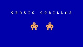 QBASIC Gorillas