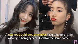 MAJORS’s SUZY is being harassed for having the name as Bae Suzy .