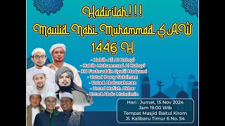 Peringatan Maulid Nabi Muhammad SAW 1446 H, Masjid Baitul Kirom, Kemayoran Jak-Pus