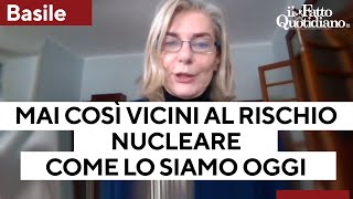 Elena Basile: "Mai così vicini al rischio nucleare come oggi, nemmeno durante la guerra fredda"