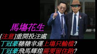 香港賽馬貼士 馬塲花生[注意]重開投注處丁冠豪糖糖幸運上塲只輸檔?丁冠豪飛馬輝煌需要留住跑?   kennie yan#賽馬#賽馬貼士#加入會員月費計劃(市井喱民)