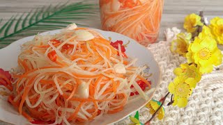 Món ngon ngày tết - ĐU ĐỦ NGÂM CHUA NGỌT ĐƠN GIẢN, DỄ LÀM | HANG CAN COOK