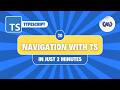 TypeScript Tutorial #20: Navigation in React Native with TypeScript in Just 2 Minutes