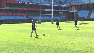 Faf de Klerk, Cobus Reinach at Bok captain's practice