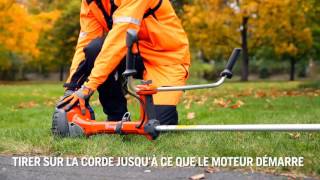 Comment démarrer votre débroussailleuse Husqvarna?