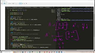 Linear Algebra 1 using python
