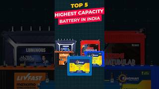 Highest Capcity Battery In India | Best inverter battery for home 2025 | Eastman 300Ah Battery