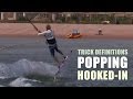 Popping (hooked-in) - Kitesurfing Trick Definition