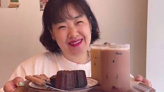 엄마랑 카페 파우즈 | 카페투어 브이로그 Cafe Tour Vlog With Mom