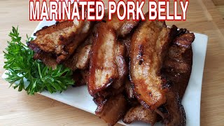 #MarinatedPork #PorkbellyRecipe Recept na marinovaný vepřový bůček|Snadný recept na vepřový bůček |Jeizel's Kitchen