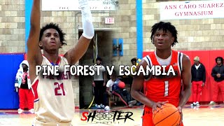 Pine Forest vs Escambia Basketball Highlights 2023 #basketball #florida #highschool  #highlights