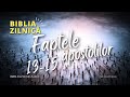 Biblia zilnică - Faptele apostolilor 13-15 - Biblia audio