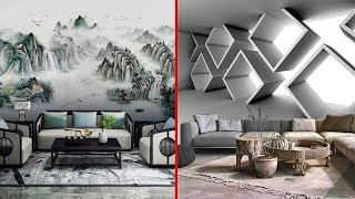 Latest 5D Wallpaper designs for living room and bedroom wall decoration - Interior Decor Designs