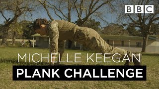 Plank Challenge with Michelle Keegan | Our Girl: Behind The Scenes - BBC Trailers