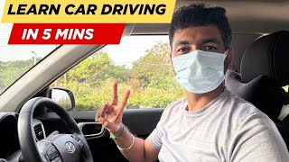 கார் டிரைவிங் training in 5 mins 🚘| Car driving training | Vehicle360