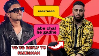 Honey Singh replay To Badshah | badshah vs yo yo honey singh| yo yo honey singh vs badshah