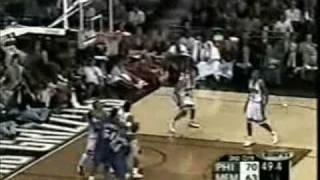 Allen Iverson 33pts vs Pau Gasol Memphis Grizzlies 02/03 NBA