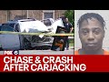 Police chase, crash after carjacking; Milwaukee man accused | FOX6 News Milwaukee