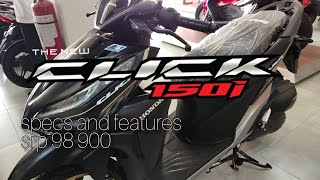 The New Honda Click 150i 2021 | Specs \u0026 Features | Srp. 98,900 | Walkaround Video