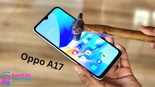 Oppo A17 Screen Scratch Test