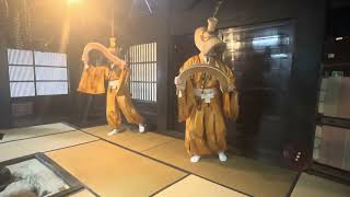 OAT Travelers Watch Traditional Japanese Kokiriko Dance Using Wooden Binzasara Instruments June 2024