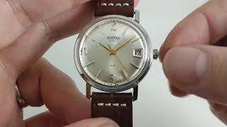 c1964 Roamer Rotodate 44 vintage automatic watch