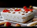 Tiramisù alle Fragole e Mandorle