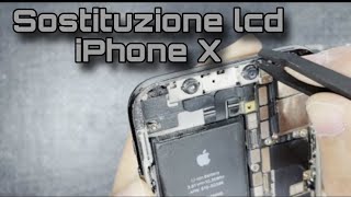 Video tutorial/guida in italiano - Sostituzione schermo display Iphone X