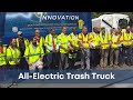 Fairfax County Unveils First All-Electric Trash Truck