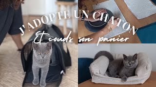 #8 | DIY sewing | a cat basket