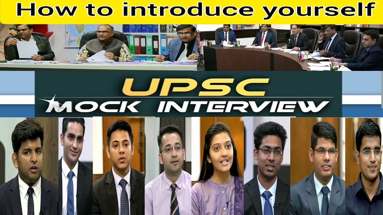 Upsc Interview 2021/how To Introduce Yourself In Interview Upsc Hindi ...