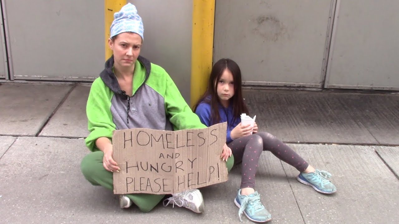 Would You Help This Homeless Mother Youtube